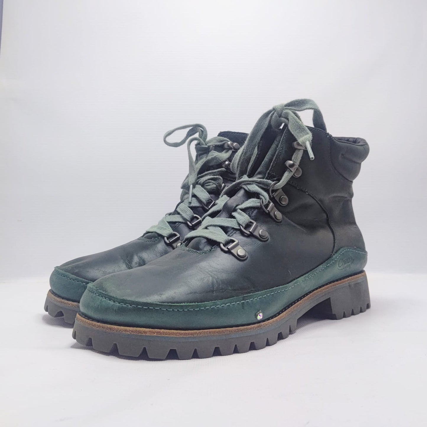 Chaco Green Hiking Boots